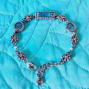 Brighton RETIRED Mystique Blue Bracelet